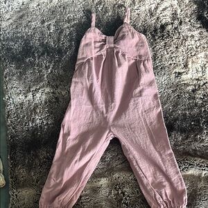 18-24m Light Pink Spaghetti Strap Jumpsuit Romper